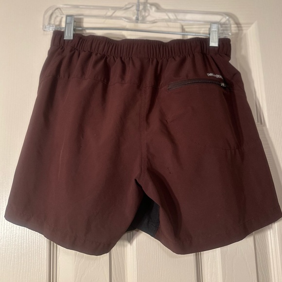 ❗️Patagonia Chocolate Brown Athletic Workout Shorts Size XS - Picture 7 of 13